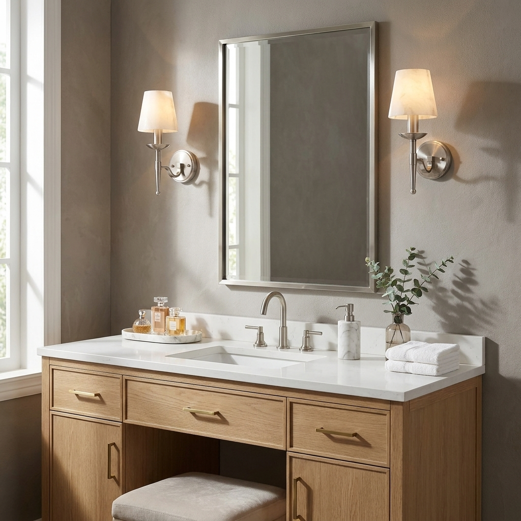 Vesper Alabaster Wall Sconce — product view 6