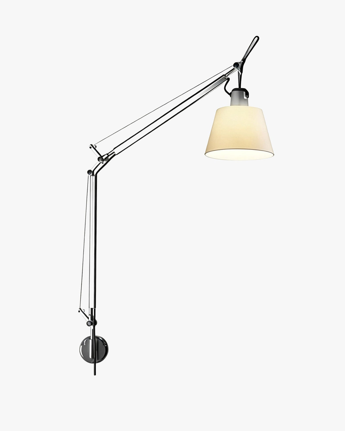 WOMO Mid Century Modern Swing Arm Wall Lamp-WM3204 — product view 1