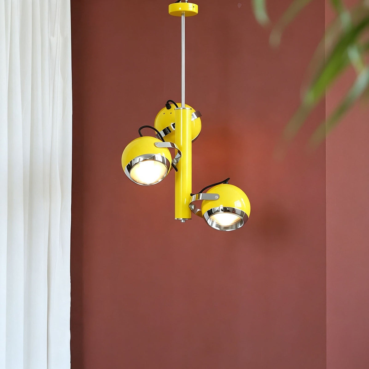 WOMO Memphis Multi‑head Globe Pendant Light-WM3240 — product view 5