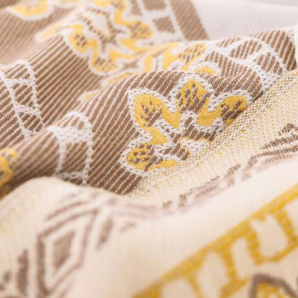 LoungeYard | Wander Cotton Boho Mandala Blanket — product view 3