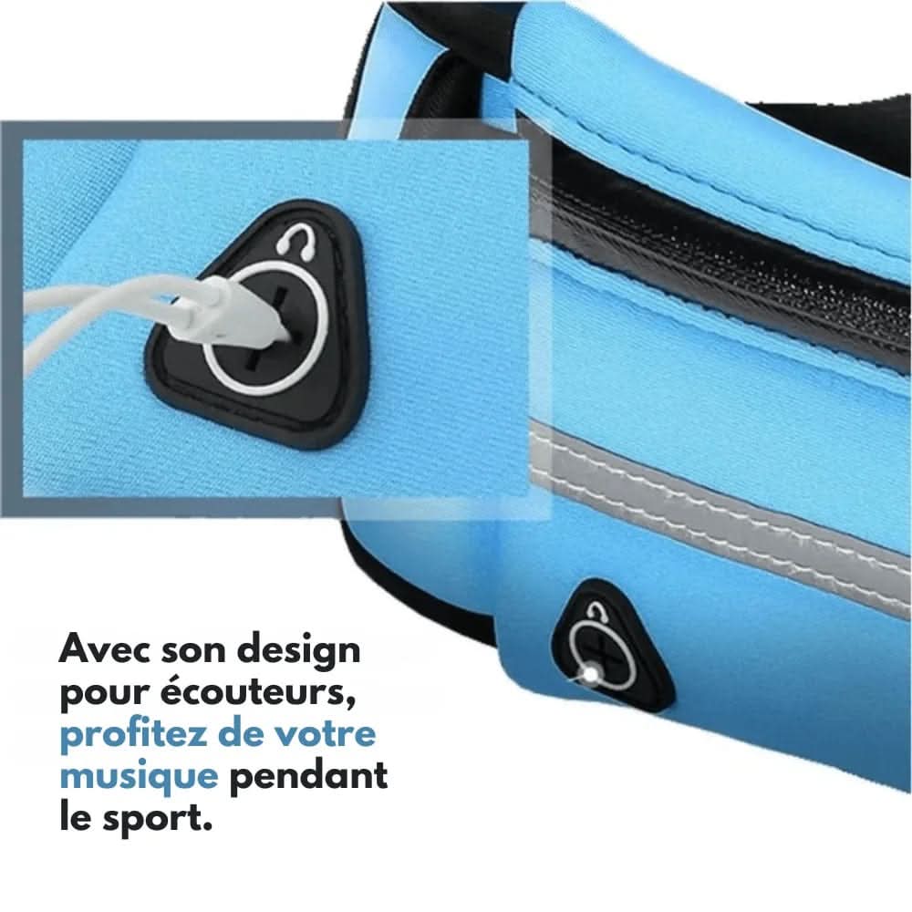 LoungeYard | Waterproof sports bum bag for training & everyday use — product view 3