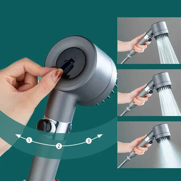 LoungeYard | HydroSpa | Water-saving showerhead with high pressure and filter — product view 2