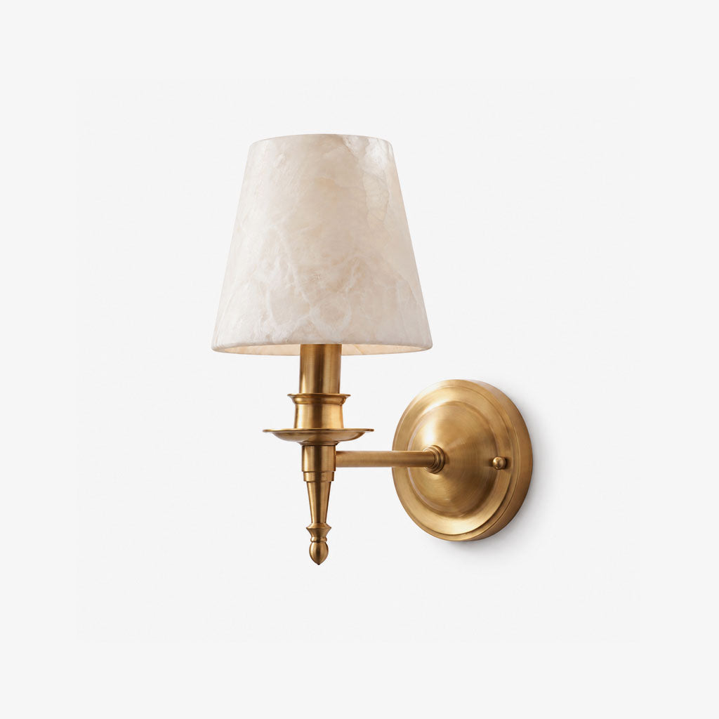 Windsor Alabaster Wall Sconce — product view 1