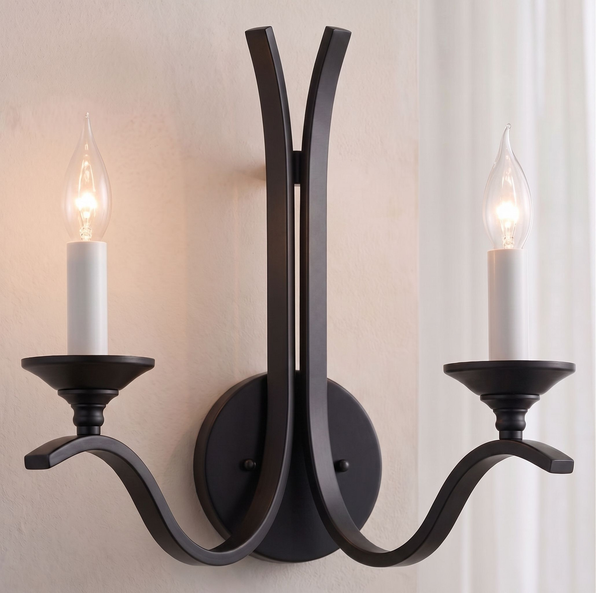 Winslow Wave Arm Wall Sconce — product view 6