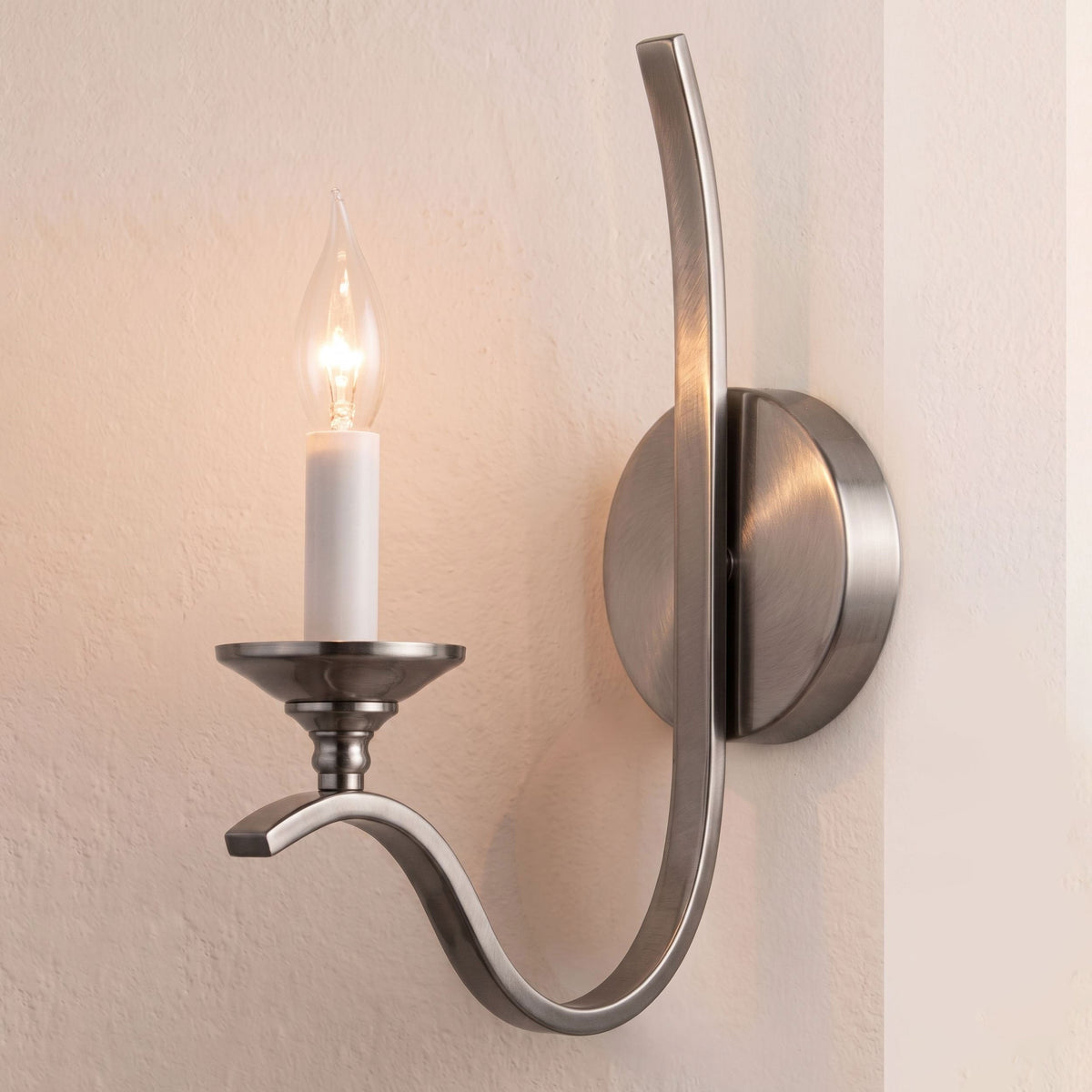 Calder Wave Arm Wall Sconce — product view 5