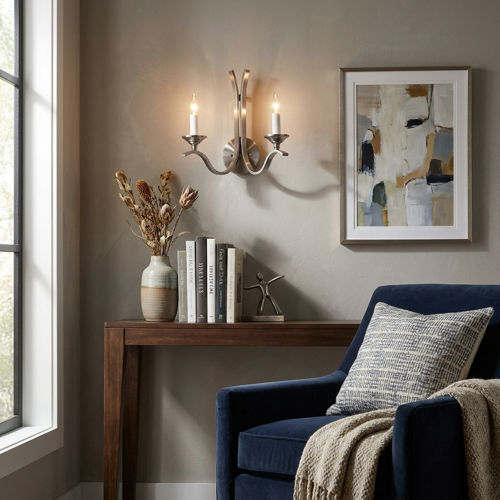 Winslow Wave Arm Wall Sconce — product view 4