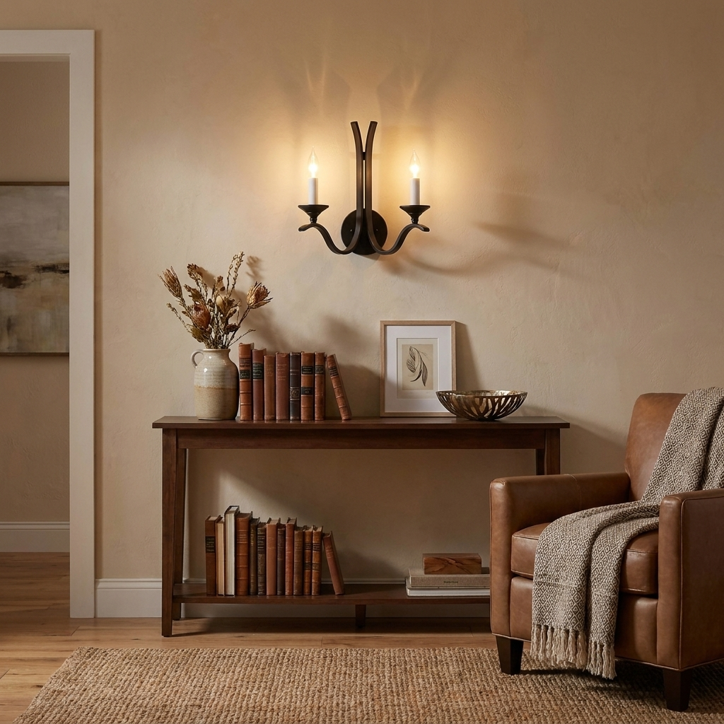 Winslow Wave Arm Wall Sconce — product view 5