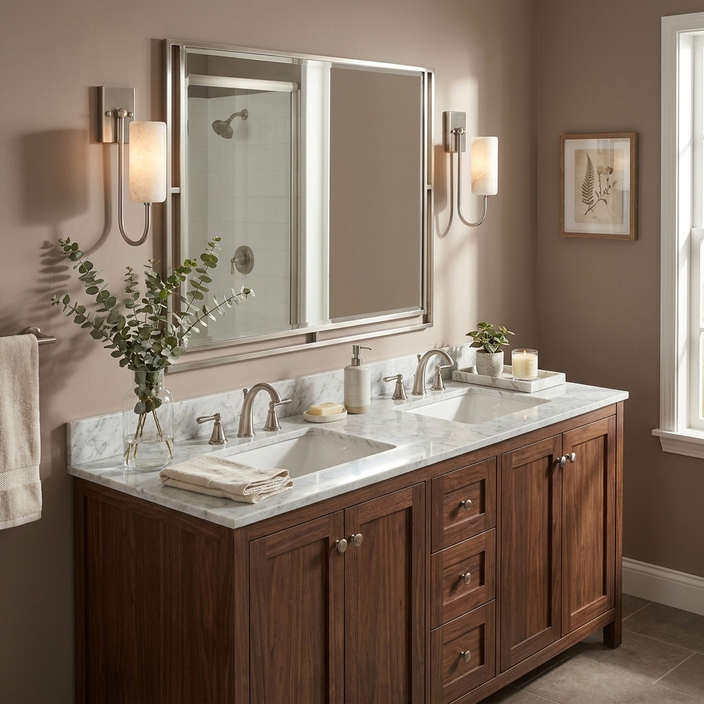 Wishbone Alabaster Wall Sconce — product view 4