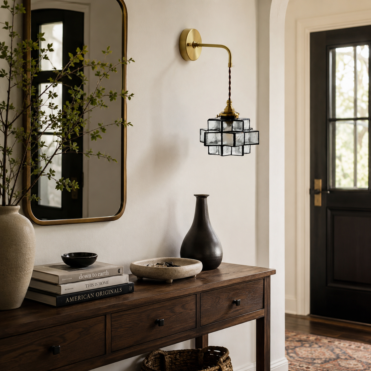 Ziggy Glass Wall Sconce — product view 2
