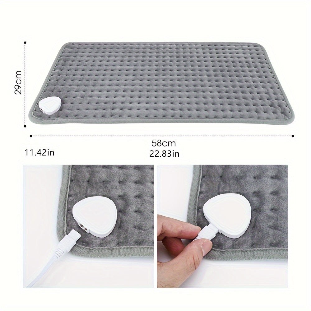 LoungeYard | Electric Blanket Flannel Heated Timer Safety Throw — product view 7