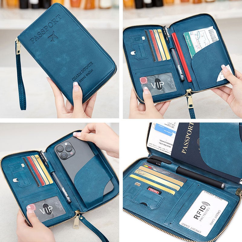 LoungeYard | Multi-Functional RFID Passport Wallet — product view 6