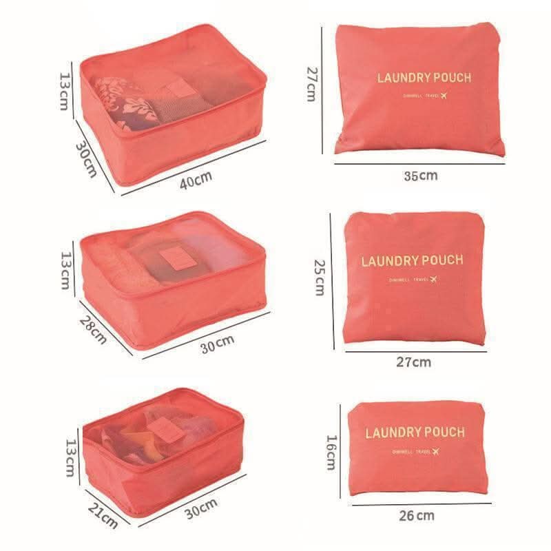 LoungeYard | 6-Piece Luggage Packing Cubes Travel Set — product view 5