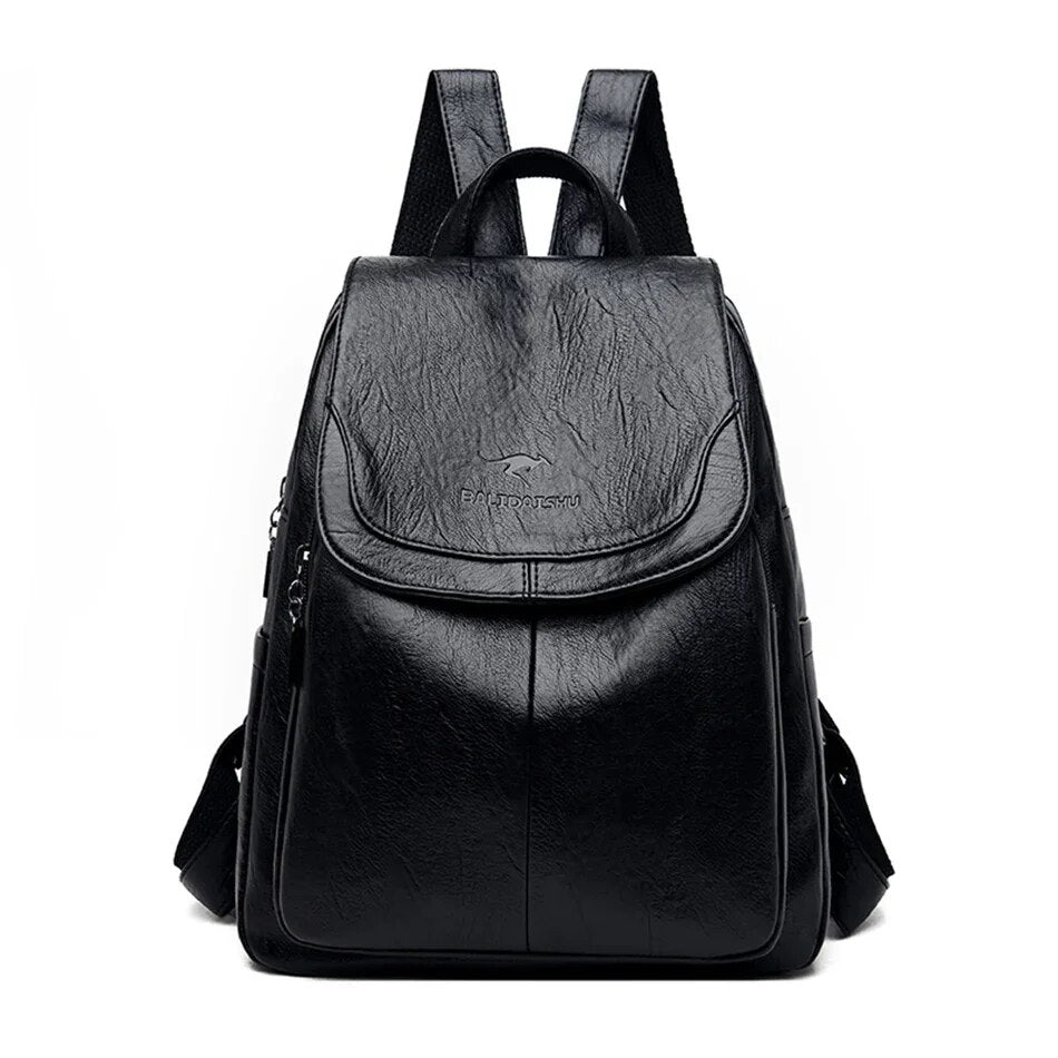 LoungeYard | Leather Backpack for Women — product view 6