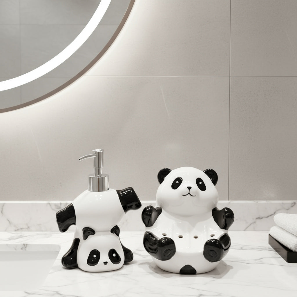LoungeYard | Flexible Panda Soap Dispenser — product view 4