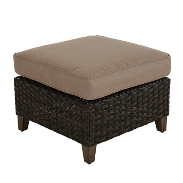 LOUNGE YARD Outdoor Patio Ottoman Footstool Rest Set