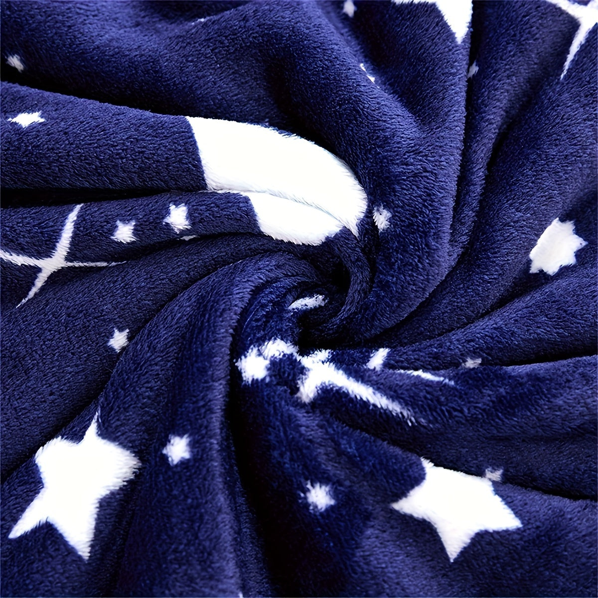 MeteorFleece – Soft Fleece Blanket with Meteor Pattern LoungeYard — product view 6