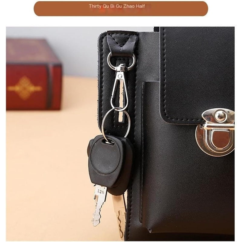 LoungeYard | PU Leather Belt Pouch for Phone & Essentials — product view 6