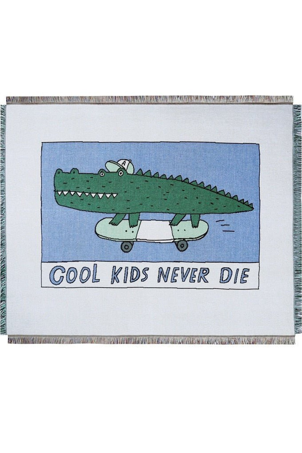 Crocodile Fun Blanket | LoungeYard — product view 1