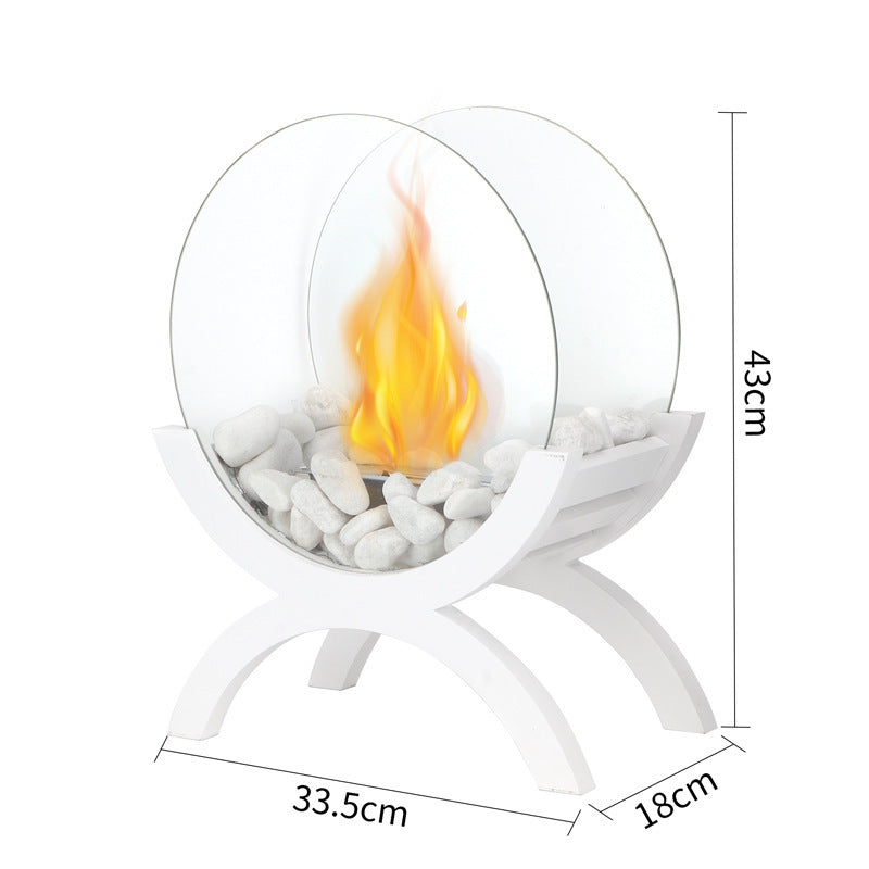 Ambient Flame Decorative Bioethanol Fireplace — product view 5
