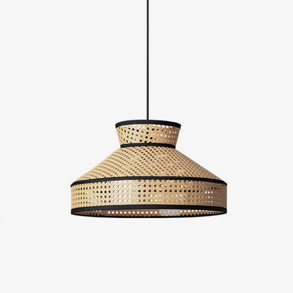 Harvest Woven Rattan Pendant Lamp — product view 1