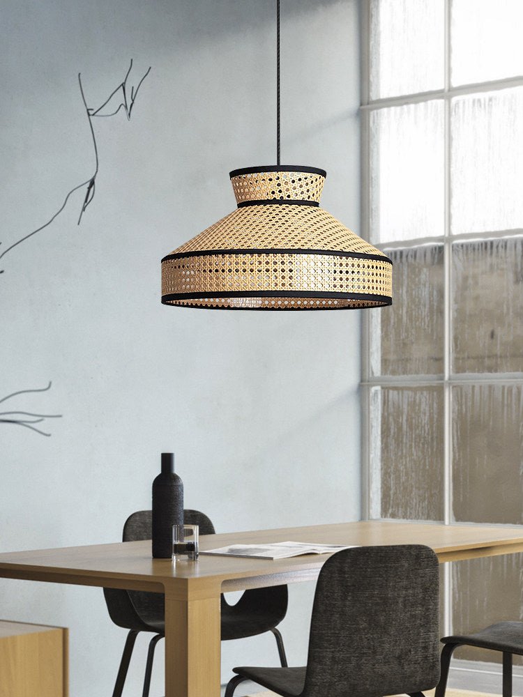 Harvest Woven Rattan Pendant Lamp — product view 4