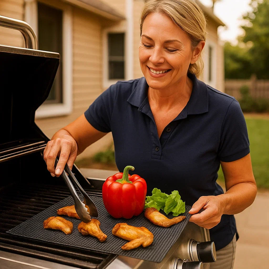 LoungeYard | Practical Grill Net - Easy to Clean! — product view 1