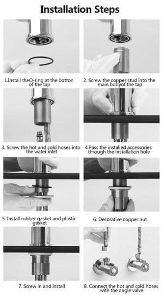 LoungeYard | FLEXISPOUT – Flexible 360° Basin Tap with Spray Function — product view 4