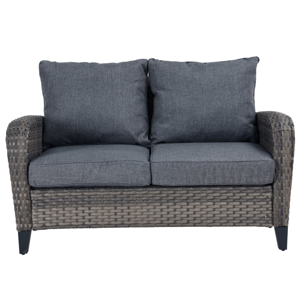 LOUNGE YARD Defriest Wicker Outdoor Lounge Chair — product view 2