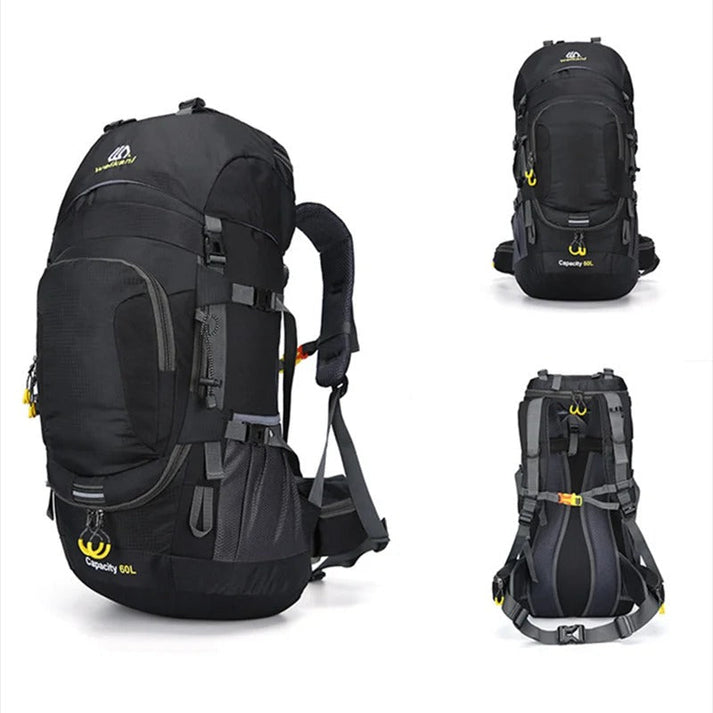 LoungeYard | 60L Waterproof Backpack – Ultimate Outdoor Backpack for All Adventures — product view 1