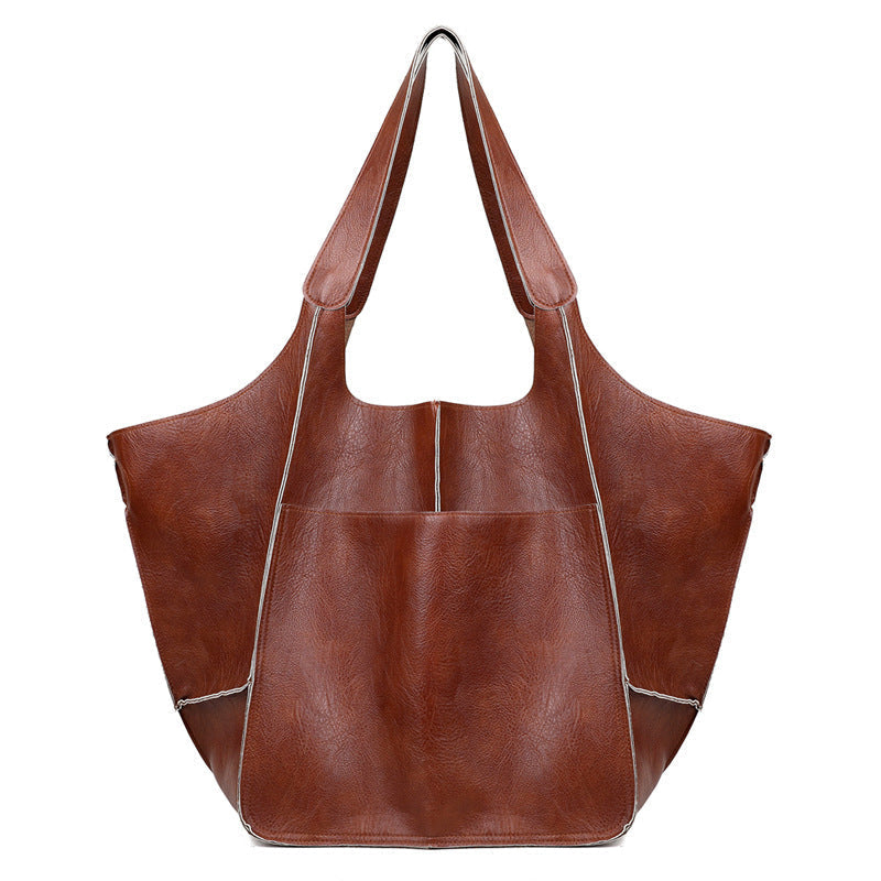 LoungeYard | Oversized Leather Weekend Bags — product view 1
