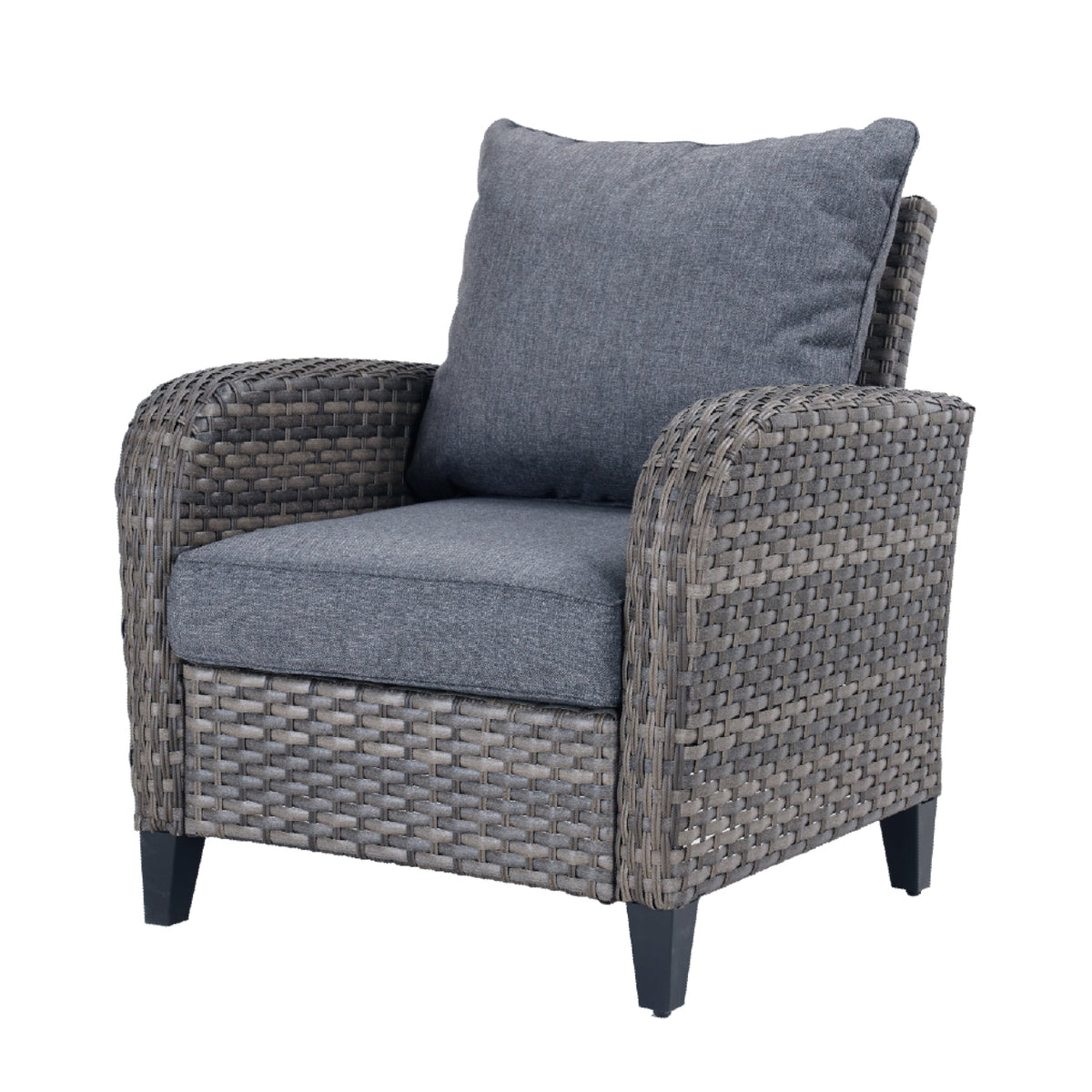 LOUNGE YARD Defriest Wicker Outdoor Lounge Chair — product view 1