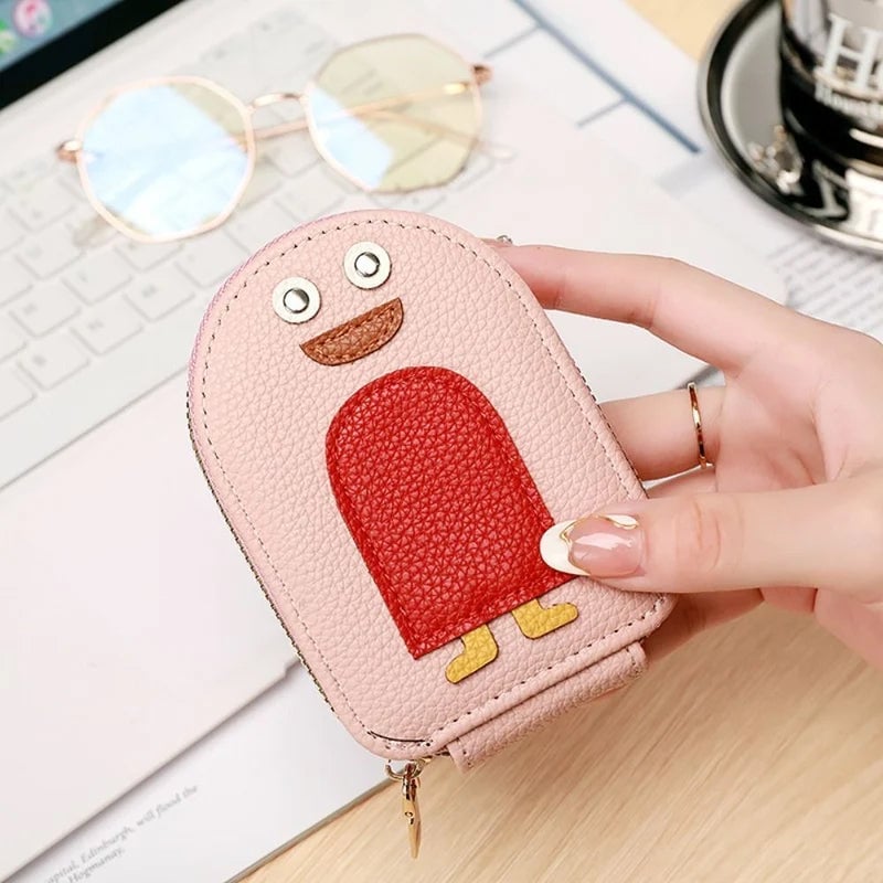 LoungeYard | Cute Penguins PU Credit Card Coin Wallet — product view 6