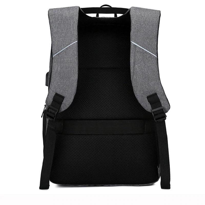LoungeYard | Waterproof Backpack with Charger Up to 15.6" Notebook Backpack — product view 3