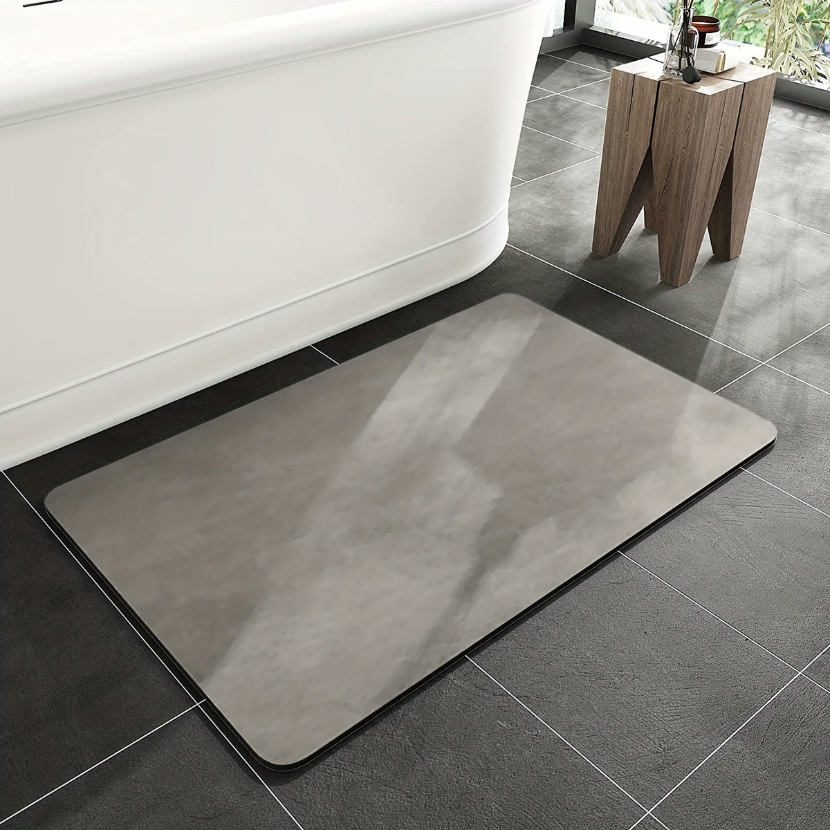 LoungeYard | AquaGrip | Non-slip bath mat made of diatomaceous earth 40x60 cm — product view 3
