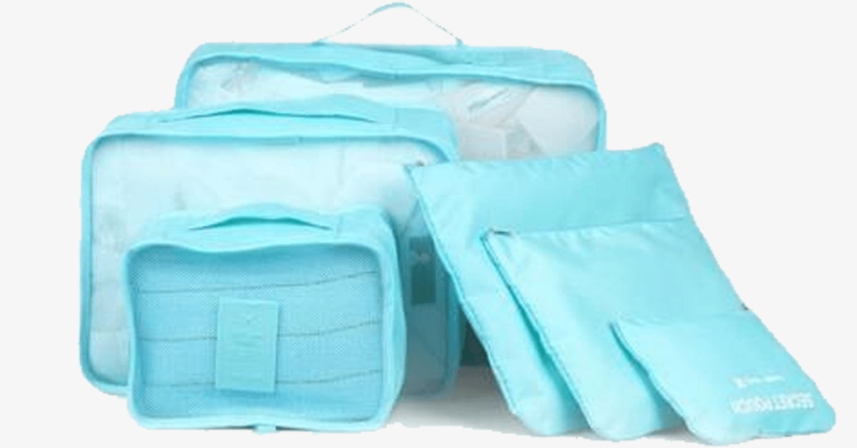 LoungeYard | Portable Luggage - Transparent Mesh Top - Organize Your Clothes Compactly and Stylishly! — product view 1