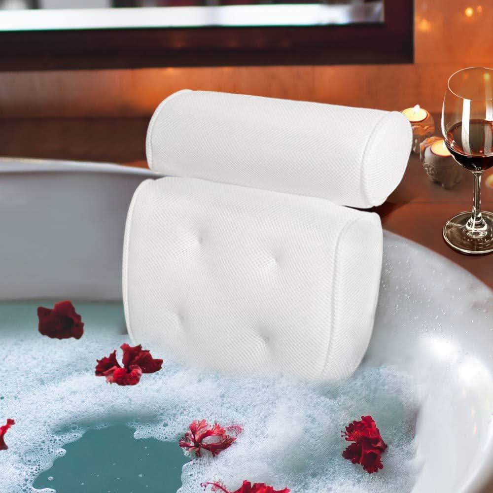 LoungeYard | NeckCush Bath Pillow – Ergonomic Neck & Head Support — product view 1