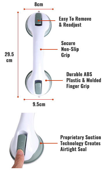 LoungeYard | Bathroom Grip Support Bar — product view 5