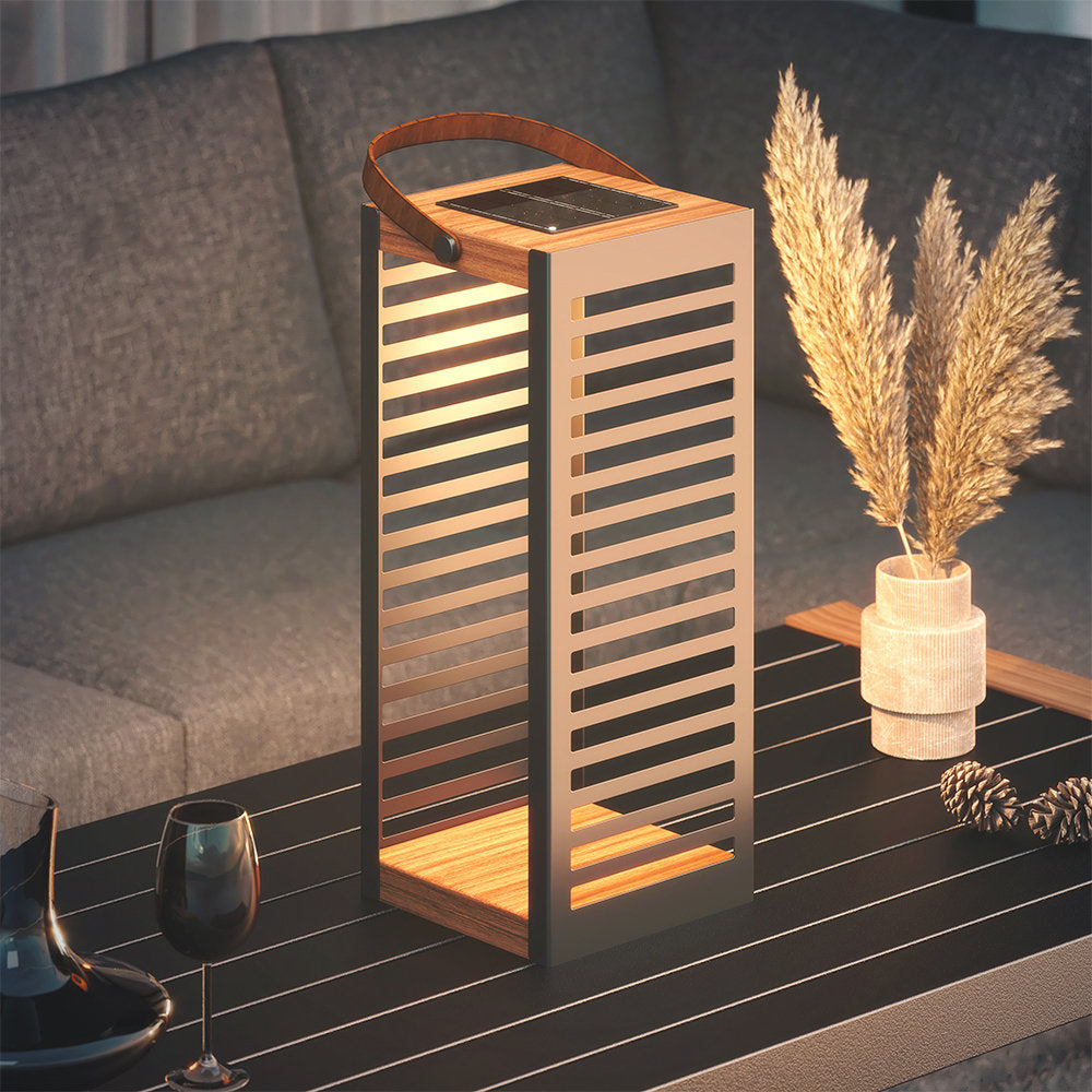 LOUNGE YARD 19.7'' Solar Powered Outdoor Floor Lamp — product view 1