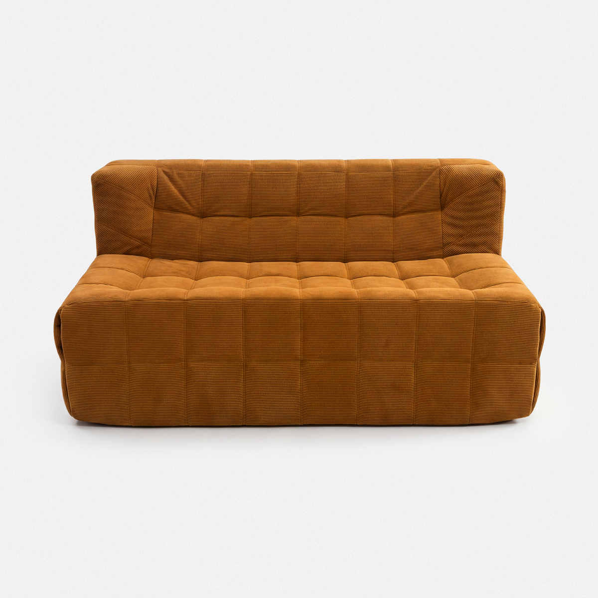 Plush Tufted Lounge Loveseat — product view 1