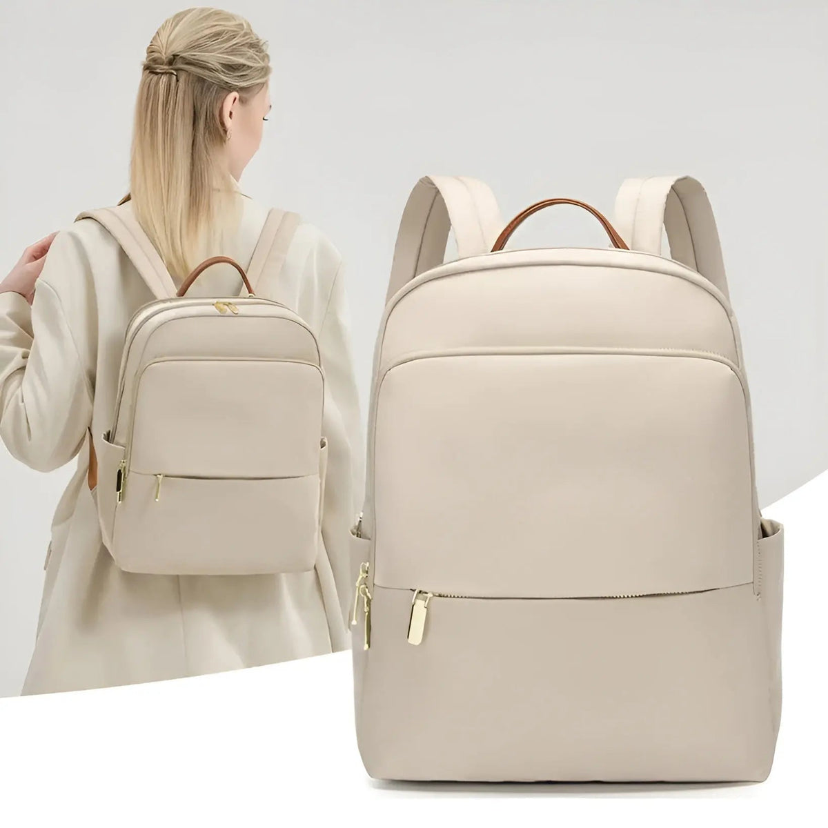 LoungeYard | Sophia – Trendy Multifunctional Women’s Backpack | Waterproof & Stylish Laptop Bag — product view 3