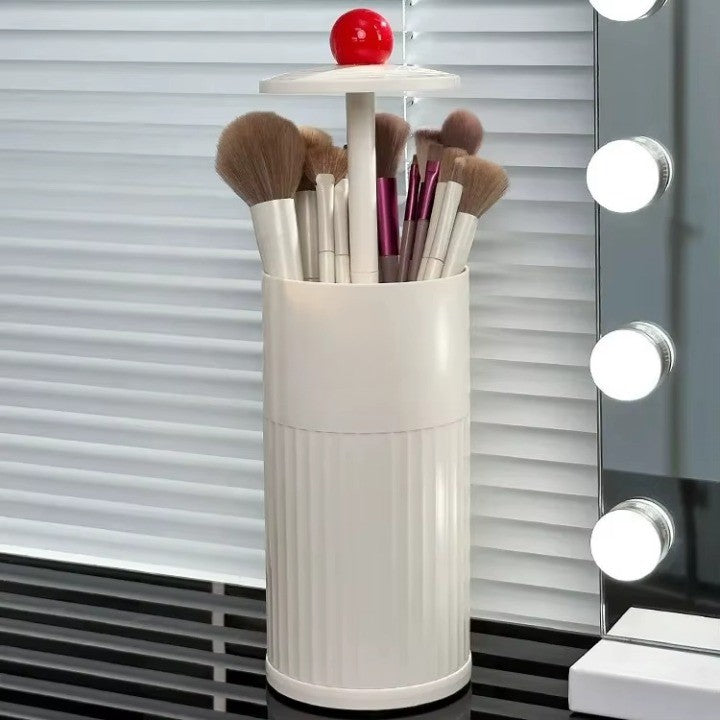 LoungeYard | Automatic Pop-Up Cylindrical Makeup Brush Organizer — product view 5