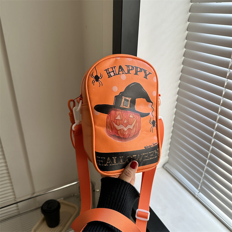 LoungeYard | Halloween Shoulder Bag – Handbag in Creepy Style — product view 3