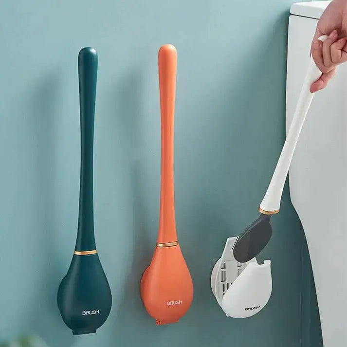 LoungeYard | Elegant and hygienic toilet brush made of silicone - SmartBrush — product view 2
