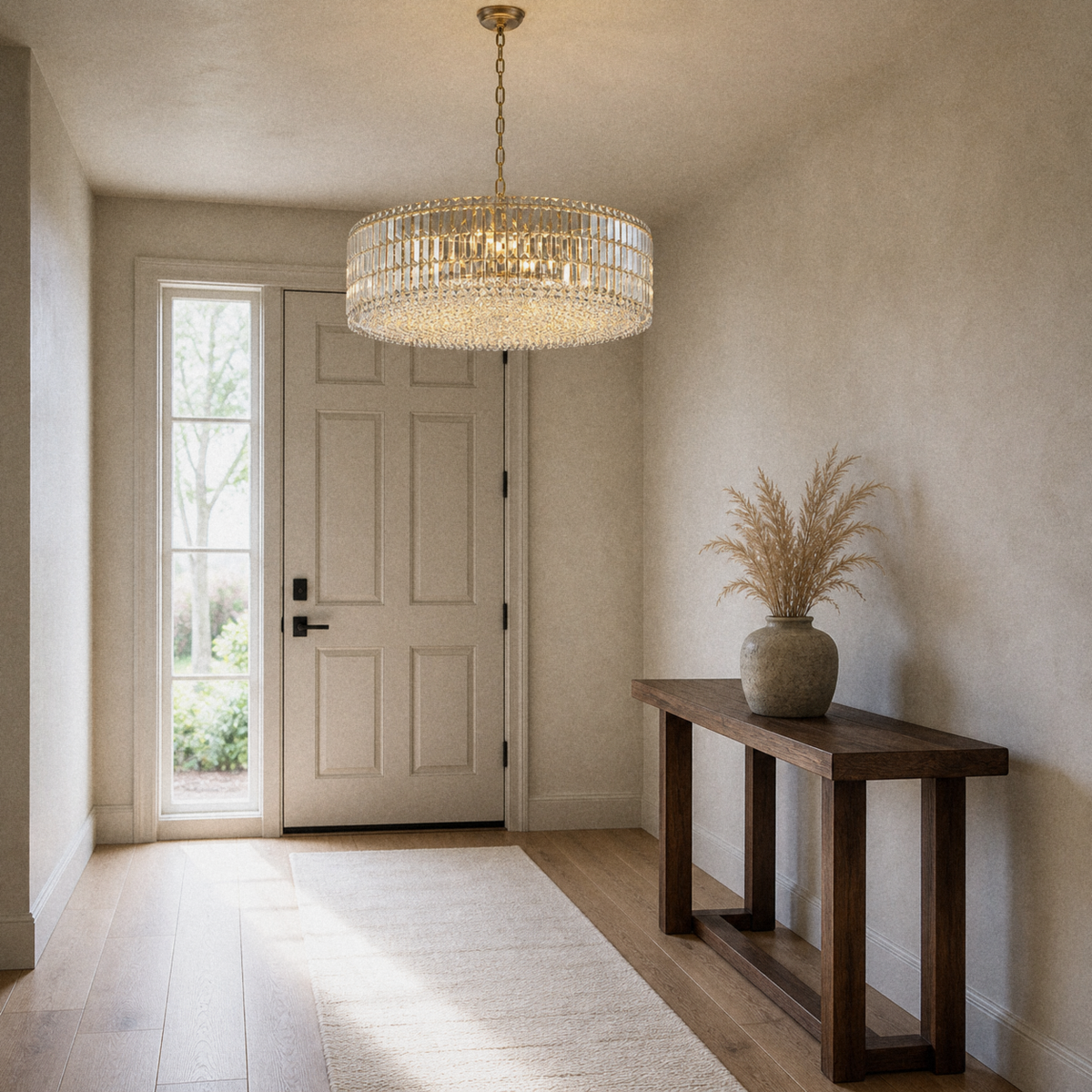 Marnau Brunec 8-Light Crystal Drum Chandelier — product view 6