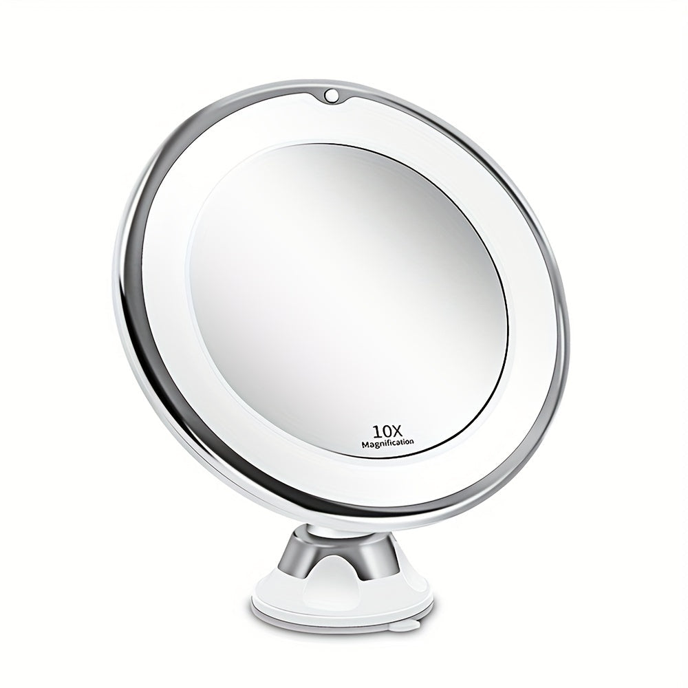 JESLED 10X – Rotatable Makeup Mirror with Lighting LoungeYard — product view 2