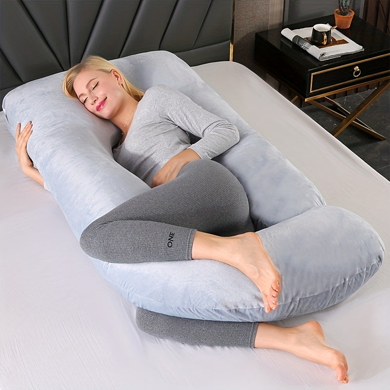 LoungeYard | MaternityEase - J-Shaped Pillow for Pregnant Moms — product view 5