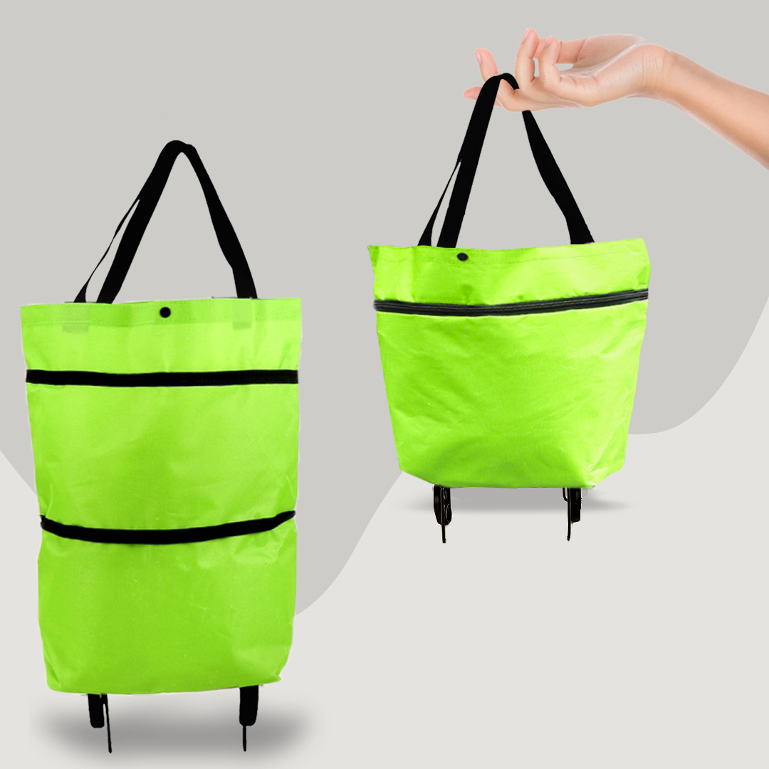 LoungeYard | CarryFlex – 2-in-1 Convertible Shopping Bag with Wheels — product view 1