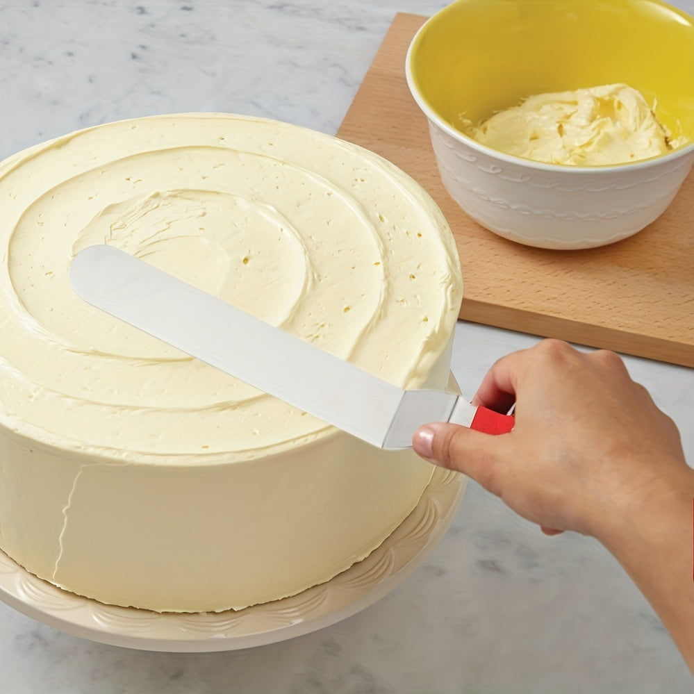 LoungeYard | Stainless Steel Cake Spatula Set 3 Pack — product view 3