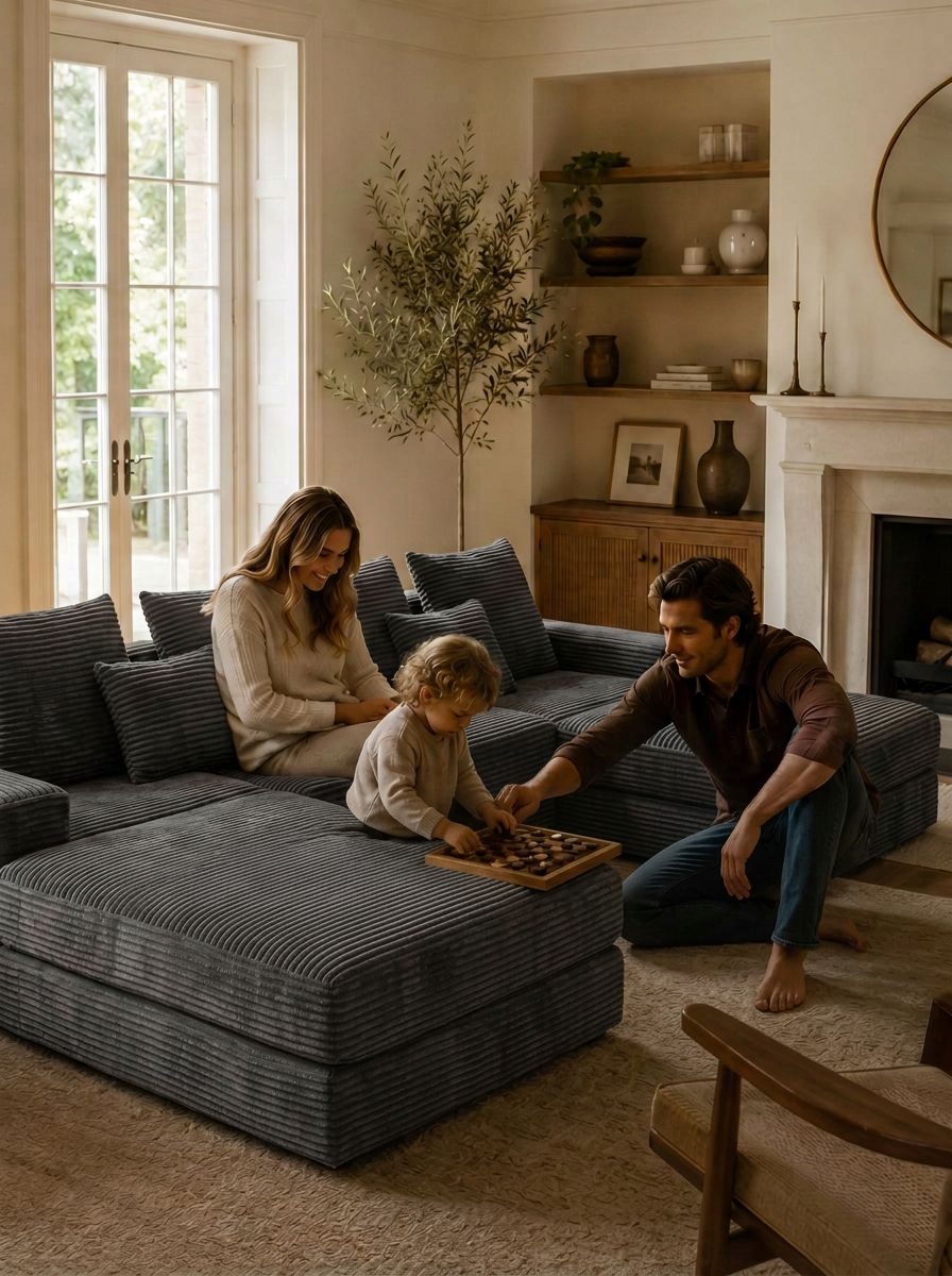Noma Modular Lounge Sectional Sofa — product view 3