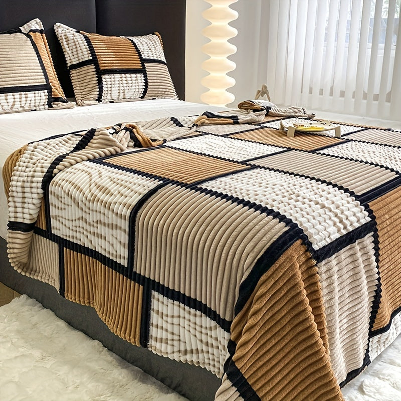 CozyLuxe – Flannel Blanket for Every Season LoungeYard — product view 1